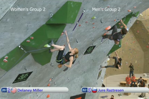 Delaney Miller (USA), Jure Raztersen (SLO)