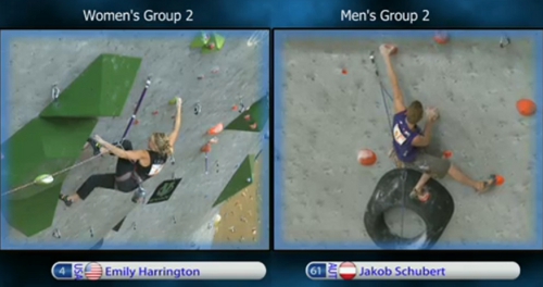 Emily Harrington (USA), Jakob Schubert (AUT)
