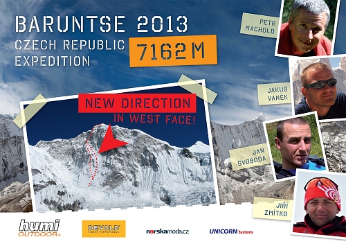 Expedice Baruntse plakat
