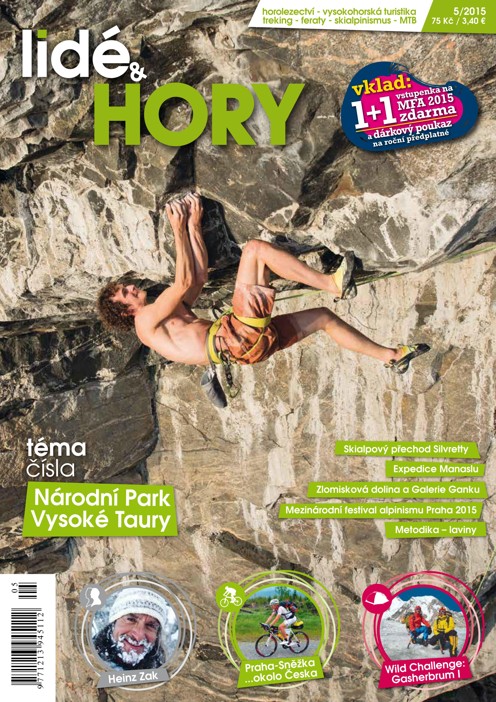 Lidé a hory 5/2015 - titulka Lidé a hory 5/2015 - titulka