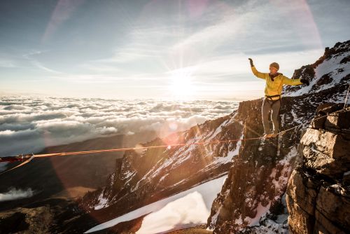 Highline na Kilimandru
