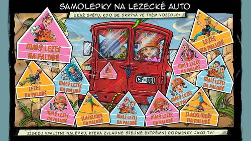 samolepky