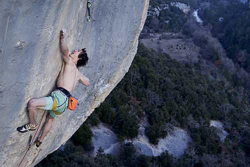 Adam Ondra Super Crackinette 9a+ flash - foto Bernardo Gimnez