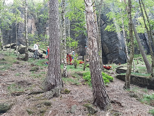 Foto ze zsahu v Tiskch stnch