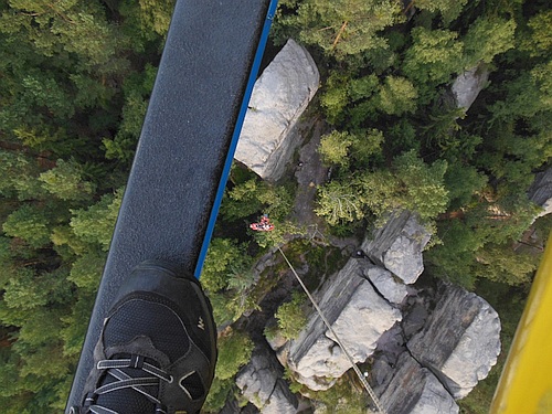 z vrtulníku z vrtulníku